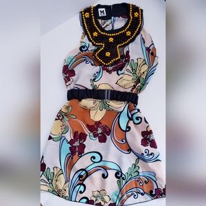 NEW Missoni Beading Cocktail/ Party Dress  Size 42 Made In Italy
